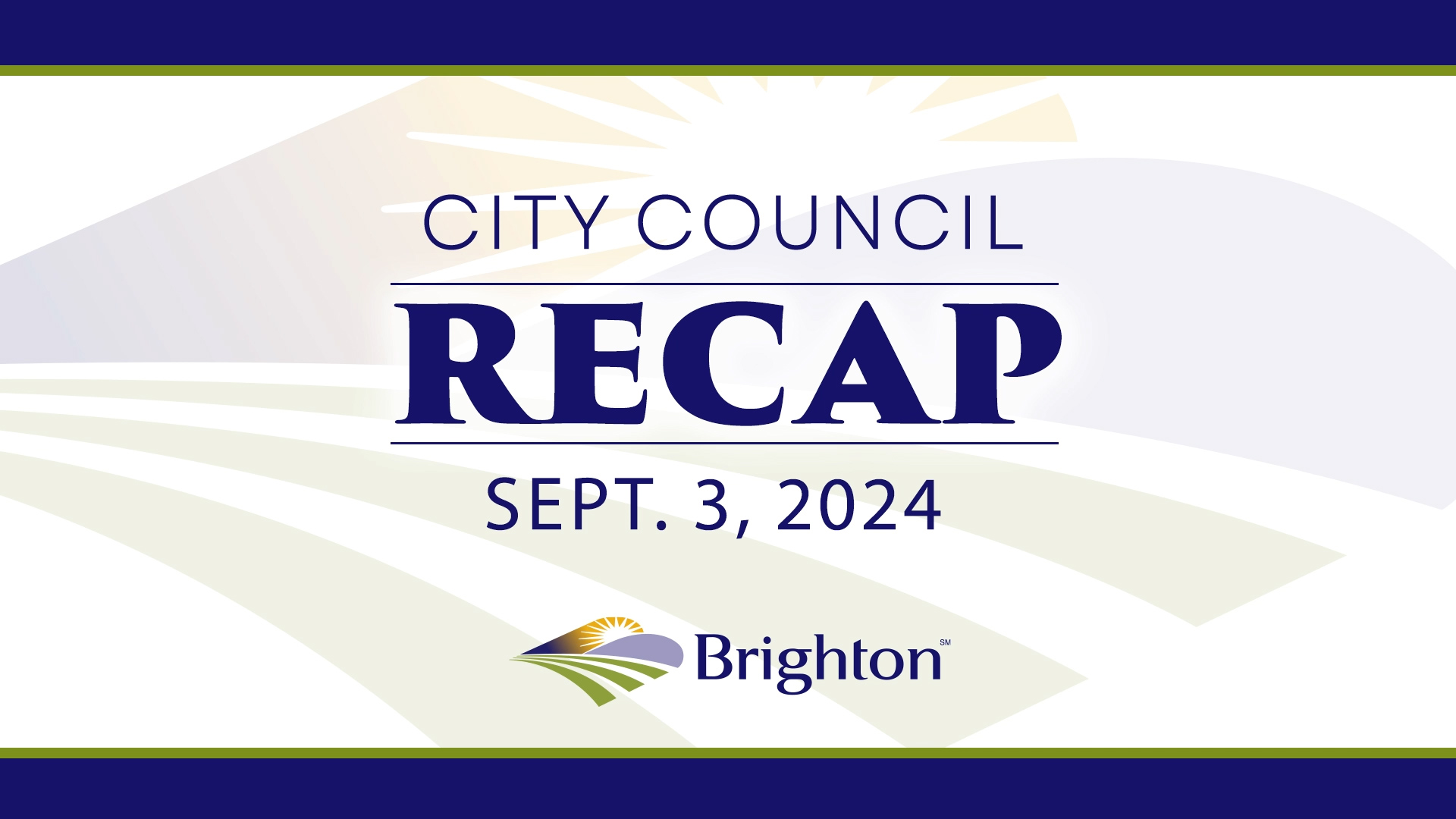 Thumbnail image for City Council Recap: September 3, 2024